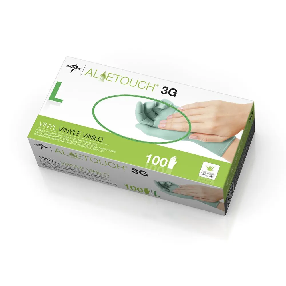 Aloetouch 3G Powder-Free Latex-Free Synthetic Exam Gloves