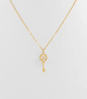 Always Turn to You Gold Necklace