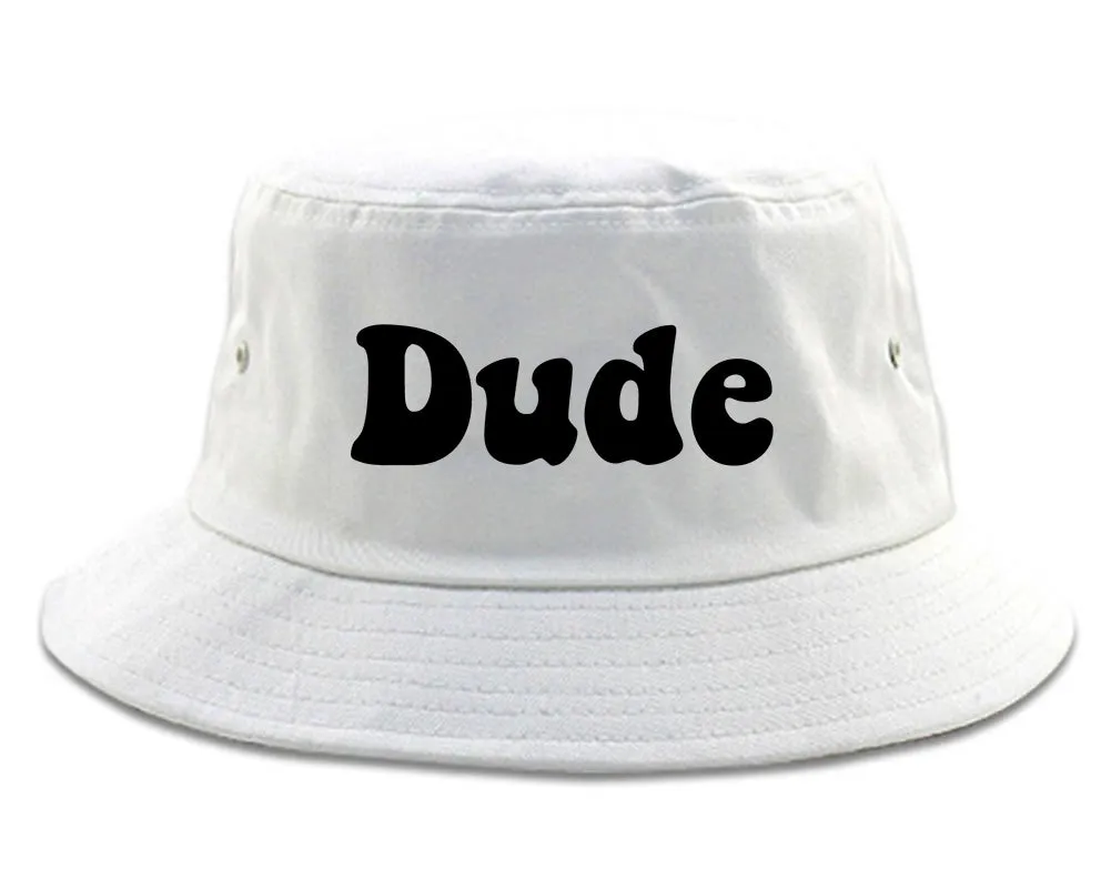 Dude 70s Mens Bucket Hat