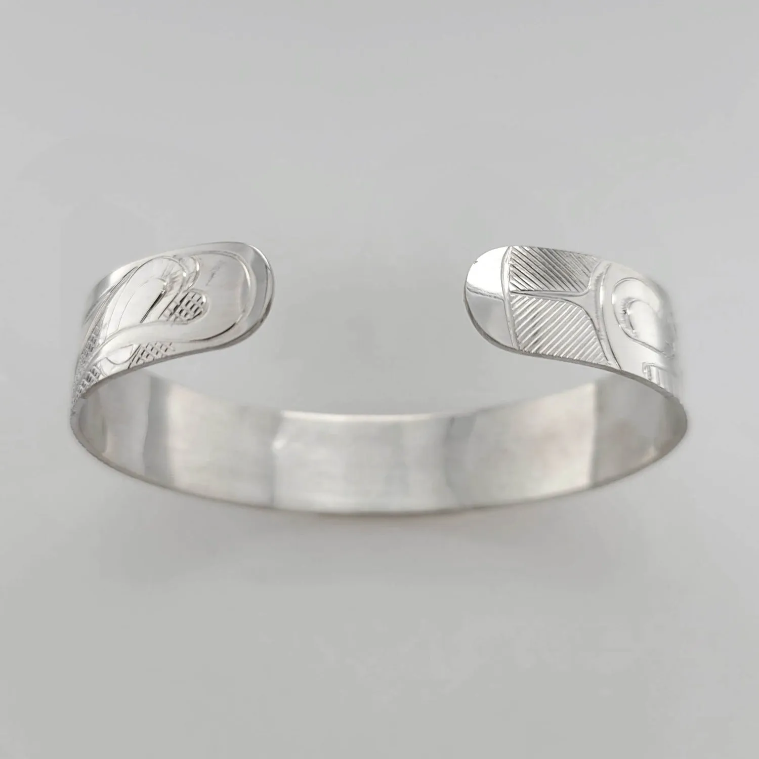 Silver & Gold Wolf Bracelet